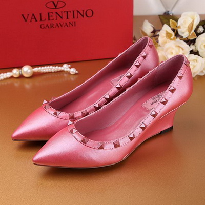 Valentino Shallow mouth wedge Shoes Women--003
